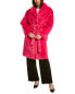 Фото #3 товара Adrienne Landau Belted Coat Women's