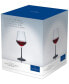 Фото #3 товара Villeroy Boch Manufacture Rock Blanc Red Wine Glasses, Set of 4