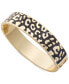ფოტო #2 პროდუქტის Gold-Tone Leopard Enamel Bangle Bracelet, Created for Macy's