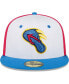 ფოტო #3 პროდუქტის Men's White San Antonio Missions Copa De La Diversion 59FIFTY Fitted Hat