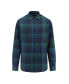 ფოტო #1 პროდუქტის Big & Tall Button Down Classic Fit Flannel Shirt