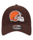 Фото #2 товара Men's Brown Cleveland Browns Distinct 9TWENTY Adjustable Hat