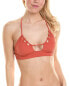 Фото #1 товара Becca By Rebecca Virtue Pucker Up Scoop Bikini Top Women's Orange D