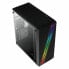 Фото #4 товара Блок полубашня ATX Galileo Aerocool ACCM-PV19012.11 RGB USB 3.0 Чёрный