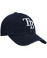 Фото #1 товара Boys Navy Tampa Bay Rays Team Logo Clean Up Adjustable Hat