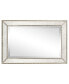 Фото #3 товара Solid Wood Frame Covered with Beveled Antique Mirror Panels - 20" x 30"