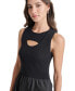 Women's Sweetheart-Neck Sleeveless A-Line Dress