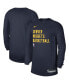 Фото #1 товара Men's and Women's Navy Denver Nuggets 2023 Legend On-Court Practice long sleeve