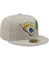 ფოტო #4 პროდუქტის Men's Gray Jacksonville Jaguars City Describe 59Fifty Fitted Hat