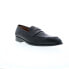 Фото #2 товара Bruno Magli Vesini Woven BM3VESA0W Mens Black Loafers & Slip Ons Penny Shoes