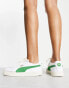 Puma olso city trainers in white and green