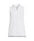 Plus Size Performance Pique Sleeveless Polo T-Shirt