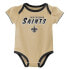 Фото #2 товара NFL New Orleans Saints Baby Girls' s 3pk Set - 18M