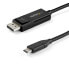 StarTech.com 3ft (1m) USB C to DisplayPort 1.4 Cable 8K 60Hz/4K - Bidirectional DP to USB-C or USB-C to DP Reversible Video Adapter Cable -HBR3/HDR/DSC - USB Type-C/TB3 Monitor Cable - 1 m - USB Type-C - DisplayPort - Male - Male - Straight