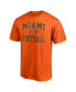 ფოტო #3 პროდუქტის Men's Orange Miami Hurricanes First Sprint Team T-shirt