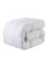 Light Weight White Goose Nano Down and Feather Blend Comforter, Queen