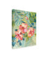 Danhui Nai Hibiscus Garden III Canvas Art - 15" x 20"