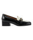 ფოტო #2 პროდუქტის Women's Darby Block Heel Slip-On Dress Loafers