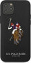 Фото #3 товара Чехол для смартфона iPhone 12 Pro Max 6,7" U.S. Polo Assn. из коллекции Polo Embroidery, цвет черный