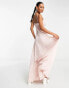 Фото #6 товара ASOS DESIGN twist front cami maxi dress in blush