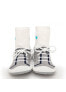 Baby Girl Boy First Walk Sock Shoes String Grey