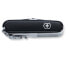 Victorinox Swiss Champ - Slip joint knife - Multi-tool knife - Clip point - Stainless steel - ABS synthetics - Black,Stainless steel