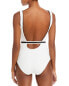 Фото #2 товара Solid & Striped 284797 The Annamarie Reversible One Piece Swimsuit, Size MD