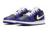 Фото #4 товара Кроссовки Jordan Air Jordan 1 Low GS фиолетовые 复古篮球鞋 553560-501