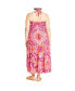 ფოტო #2 პროდუქტის Plus Size Dallas Print Maxi Dress