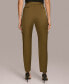 ფოტო #2 პროდუქტის Women's Satin Cargo Pants