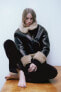 Фото #1 товара Двусторонняя куртка в байкерском стиле — zw collection ZARA