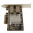 Фото #8 товара StarTech.com 2-Port 10G Fiber Network Card with Open SFP+ - PCIe - Intel Chip - Internal - Wired - PCI Express - Fiber - 20000 Mbit/s - Black - Metallic