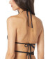 Фото #2 товара Women's Ring-String Strappy Bikini Top