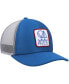Men's Blue and Gray Timber Trucker Snapback Hat
