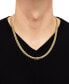 Фото #2 товара Cuban Link 22" Chain Necklace in 18k Gold-Plated Sterling Silver