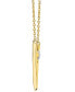 Sirena diamond V 18" Pendant Necklace (1/6 ct. t.w.) in 14k Gold