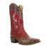 Фото #2 товара Justin Boots Vera Red Snip Toe Cowboy Womens Red Casual Boots L4454