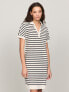 Relaxed Fit Stripe Polo Dress