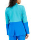 Фото #2 товара Women's Colorblocked Boyfriend Blazer