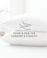 Фото #9 товара Plush Down Alternative Cooling Gel-Infused Fibers 2 Pack Pillows, Standard