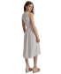 ფოტო #2 პროდუქტის Women's Shadow Striped Dot Jacquard Midi Dress