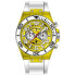 Invicta 44376 Speedway Quartz Multifunction Yellow & Silver Men Dial Watch