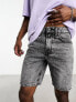 Фото #5 товара Only & Sons loose fit denim shorts in grey wash