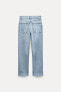 ZW COLLECTION BOOTCUT HIGH-WAIST CROPPED JEANS