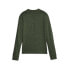 Фото #2 товара Puma Infuse Mock Neck Long Sleeve Pullover Shirt Womens Green Athletic Casual To
