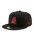 ფოტო #3 პროდუქტის Men's Black Arizona Diamondbacks 25th Anniversary 59FIFTY Fitted Hat