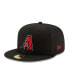 Фото #3 товара Men's Black Arizona Diamondbacks 25th Anniversary 59FIFTY Fitted Hat