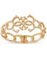 Фото #1 товара Gold-Tone G Logo & Link Bangle Bracelet