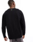 ASOS 4505 Icon oversized cotton training long sleeve t-shirt with quick dry in black