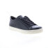 Фото #2 товара Bruno Magli Westy BM600114 Mens Black Leather Lifestyle Sneakers Shoes